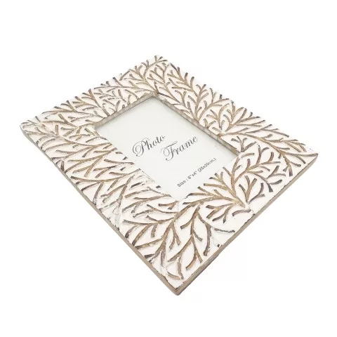 Ramă foto Giftdeco, pentru fotografie 15 x 10cm, lemn de mango, 15 x 10cm, stil modern, scandinav, boho Giftdeco 5902067222089 imagine 5
