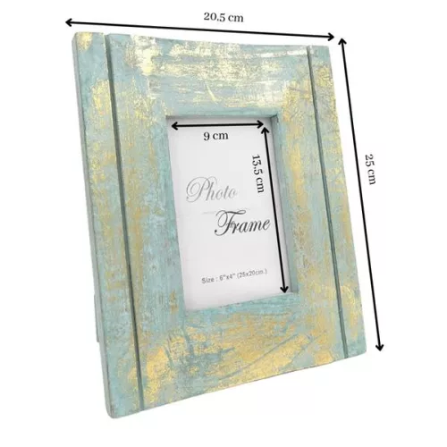 Ramă foto Giftdeco, pentru fotografie 15 x 10cm, lemn de mango, 15 x 10cm Giftdeco 5902067222102 imagine 3