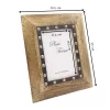 Ramă foto Giftdeco, pentru fotografie 18 x 13cm, lemn de mango și metal, 18 x 13cm Giftdeco 5902067222133 imagine 3
