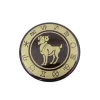 Magnet zodiacal Giftdeco, sticlă și metal, diametru 6 cm Giftdeco 5902067222348 imagine 2