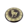 Magnet zodiacal Giftdeco, sticlă și metal, diametru 6 cm Giftdeco 5902067222348 imagine 3