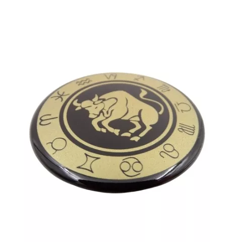 Magnet zodiacal Giftdeco, metal, diametru 6 cm Giftdeco 5902067222379 imagine 4