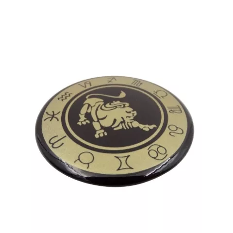 Magnet zodiacal Giftdeco, metal, diametru 6 cm Giftdeco 5902067222416 imagine 3
