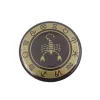Magnet zodiacal Giftdeco, metal, diametru 6 cm Giftdeco 5902067222485 imagine 3