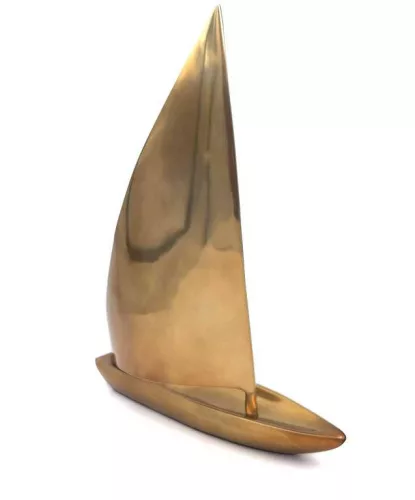Machetă navala Giftdeco N-3045, aluminiu, 39 x 30 cm, stil nautic, minimalist, modern Giftdeco 5902067223222 imagine 3