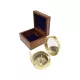 Busolă Giftdeco CB5, alamă și lemn, 7,5 x 7 x 3,5 cm Giftdeco 5902067223406 imagine 2