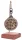 Astrolab decorativ Hemisferium H81, alamă și lemn, înălțime 13 cm