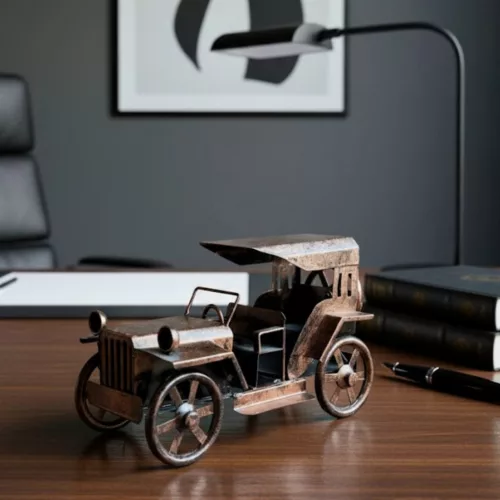 Model auto retro din metal Giftdeco