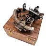 Instrument nautic decorativ pentru birou sau biblioteca
