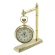Ceas decorativ Giftdeco NC2126, alamă și sticlă, înălțime 12 cm, lățime 9,5 cm, stil retro, nautic Giftdeco 5902067224342 imagine 2
