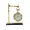 Ceas decorativ Giftdeco NC2126, alamă și sticlă, înălțime 12 cm, lățime 9,5 cm, stil retro, nautic Giftdeco 5902067224342 imagine 4