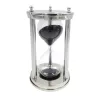 Clepsidră Giftdeco NC3011, aluminiu și sticlă, 10,15 x 10,15 x 20,25 cm, stil industrial, modern