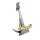 Suport pentru telefon Giftdeco MT201, metal, înălțime 25 cm, lățime 16 cm, stil nautic Giftdeco 5902067224595 imagine 2