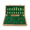 Set sah magnetic Giftdeco G614, palisandru indian si alama, 30 x 30 cm