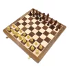 Set sah Giftdeco G114, lemn de trandafir și alamă, înălțime 7,5 cm, stil clasic Giftdeco 5902067224960 imagine 5