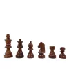 Set sah Giftdeco G114, lemn de trandafir și alamă, înălțime 7,5 cm, stil clasic Giftdeco 5902067224960 imagine 9