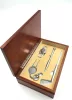 Accesoriu de birou Giftdeco G082, metal și lemn, 22,6 x 14,5 x 6 cm Giftdeco 5902067225233 imagine 2