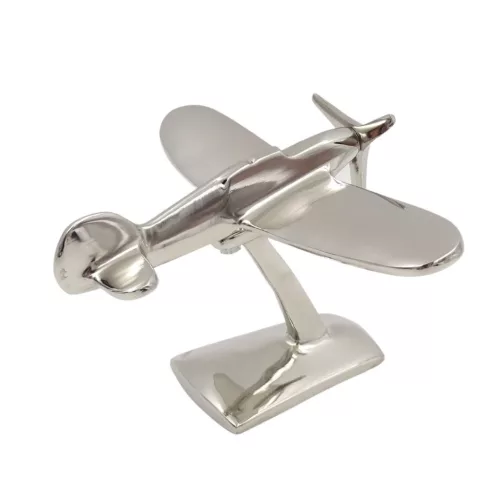 Avion decorativ pe suport