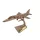 Avion de vanatoare Jaguar JAG – model decorativ auriu
