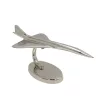 Machetă avion Giftdeco, aluminiu și metal, 31 x 12 x 13 cm, stil minimalist, modern Giftdeco 5902067225639 imagine 4