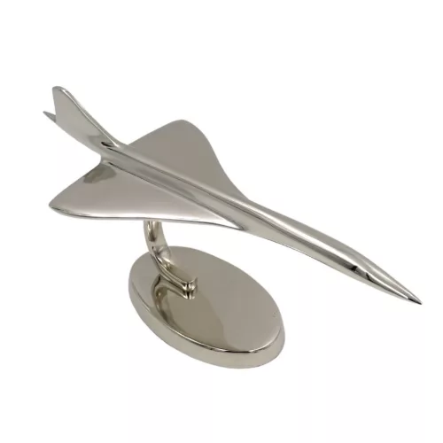 Machetă avion Giftdeco, aluminiu și metal, 31 x 12 x 13 cm, stil minimalist, modern Giftdeco 5902067225639 imagine 6