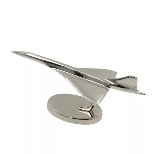 Machetă avion Giftdeco, aluminiu și metal, 31 x 12 x 13 cm, stil minimalist, modern Giftdeco 5902067225639 imagine 7