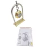 Ceas decorativ Giftdeco M02, sticlă și metal, 23 x 13,5 x 5,5 cm, stil retro, vintage, nautic