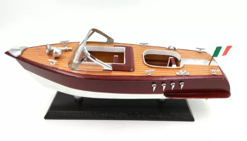 Machetă Reeva Giftdeco din lemn, decorațiune nautică pentru birou – imagine 4