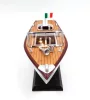 Machetă navală Giftdeco REE, model din lemn pentru decor interior – imagine 5