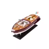 Machetă barcă cu motor Reeva Giftdeco, decor nautic din lemn – imagine 7