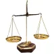 Balanță decorativa Giftdeco NC2144H, alamă și lemn, 24 x 20 x 9,5 cm Giftdeco 5902067225837 imagine 2