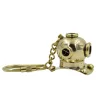 Cască de scafandru decorativa Giftdeco NC1133, cupru și metal, 3,2 x 3,2 cm, stil clasic