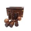 Mini Bowling SE08 – cutie decorativa cu capac din sticla