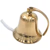 Clopot decorativ Giftdeco HB43/7, alamă, diametru 17,5 cm, stil nautic Giftdeco 5902067226230 imagine 2