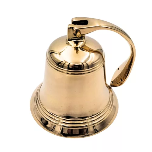Clopot decorativ Giftdeco HB43/7, alamă, diametru 17,5 cm, stil nautic Giftdeco 5902067226230 imagine 6