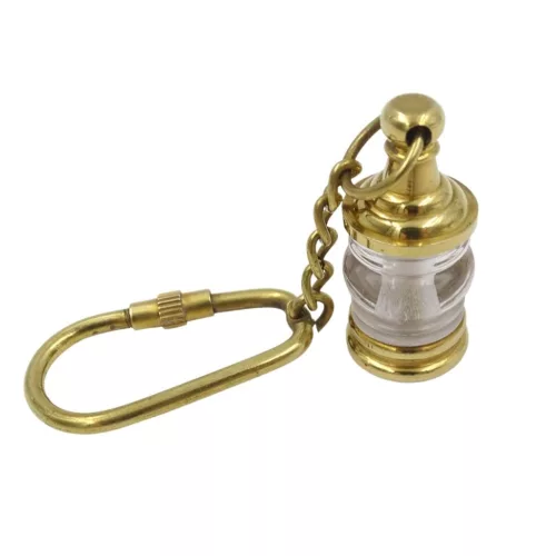 Breloc Giftdeco, alamă și sticlă, 11 x 2 x 2 cm Giftdeco 5902067226575 imagine 3