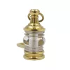 Breloc Giftdeco, alamă și sticlă, 11 x 2 x 2 cm Giftdeco 5902067226575 imagine 4