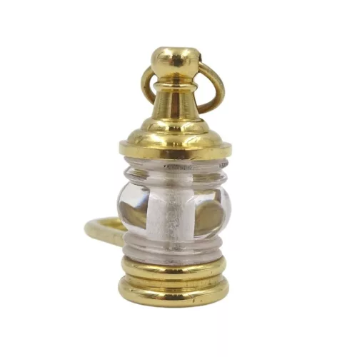 Breloc Giftdeco, alamă și sticlă, 11 x 2 x 2 cm Giftdeco 5902067226575 imagine 4