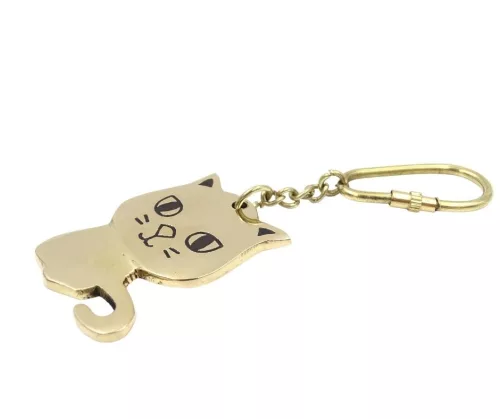 Breloc Giftdeco KRT4, alamă, 5 x 4 cm Giftdeco 5902067227343 imagine 3