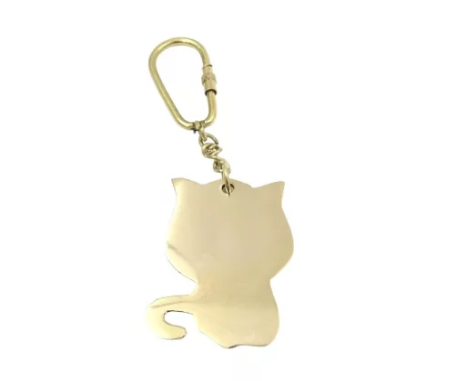 Breloc Giftdeco KRT4, alamă, 5 x 4 cm Giftdeco 5902067227343 imagine 4