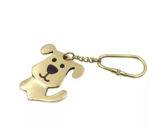 Breloc Giftdeco KRT5, alamă, 5 x 5 cm Giftdeco 5902067227350 imagine 3