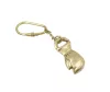 Breloc Giftdeco KRT6, alamă, 5 x 2 cm Giftdeco 5902067227367 imagine 2