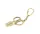 Breloc Giftdeco KRT7, alamă, 5 x 3,5 cm Giftdeco 5902067227374 imagine 2
