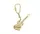 Breloc Giftdeco KRT21, alamă, lungime 10 cm Giftdeco 5902067227466 imagine 2