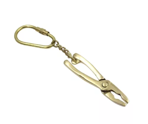 Breloc Giftdeco KRT26, alamă, lungime 12 cm Giftdeco 5902067227480 imagine 3