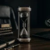 Clepsidra cu nisip negru 10 minute