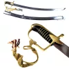 Replică decorativa Giftdeco, alamă, piele, oțel, metal și lemn, lungime 95 cm Giftdeco 5902067228265 imagine 2