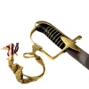 Replică decorativa Giftdeco, alamă, piele, oțel, metal și lemn, lungime 95 cm Giftdeco 5902067228265 imagine 3