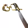 Replică decorativa Giftdeco, alamă, piele, oțel, metal și lemn, lungime 95 cm Giftdeco 5902067228265 imagine 7