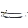Replică decorativa Giftdeco, alamă, piele, oțel, metal și lemn, lungime 95 cm Giftdeco 5902067228265 imagine 8